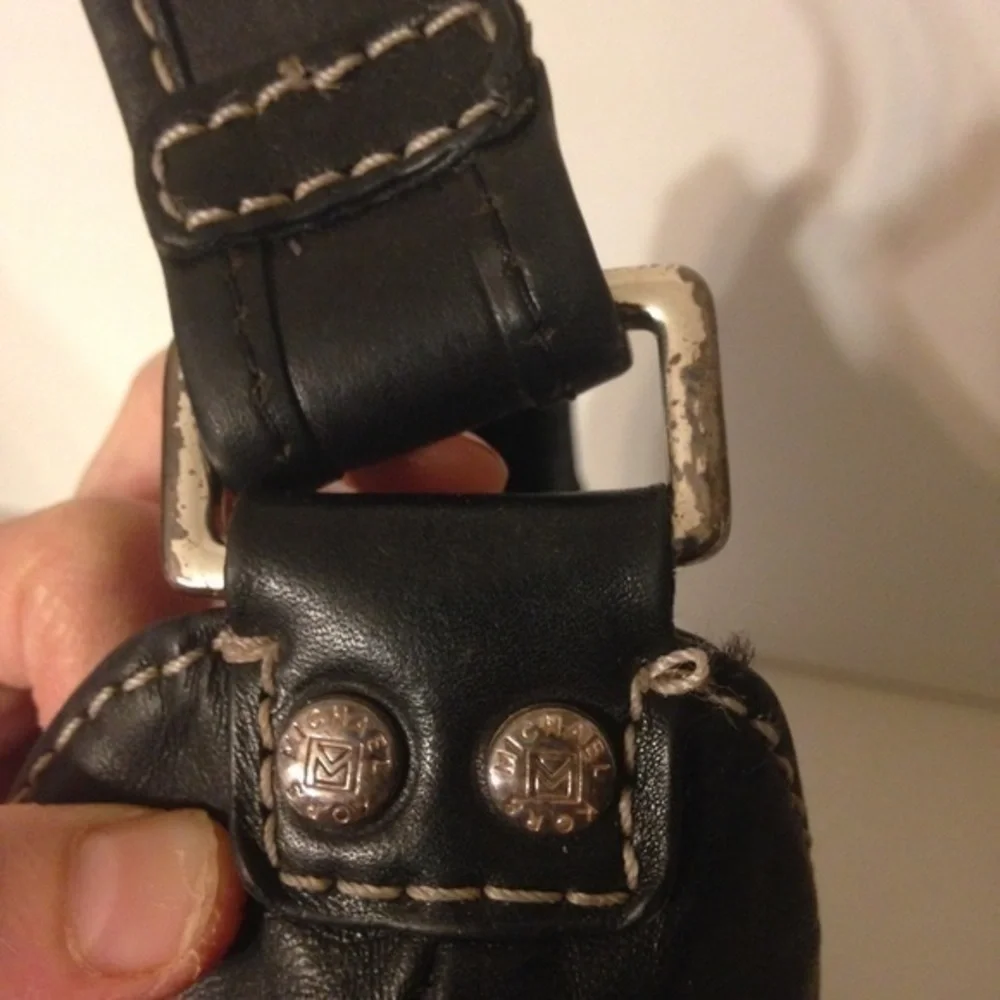 Michael Kors vintage black leather bag
